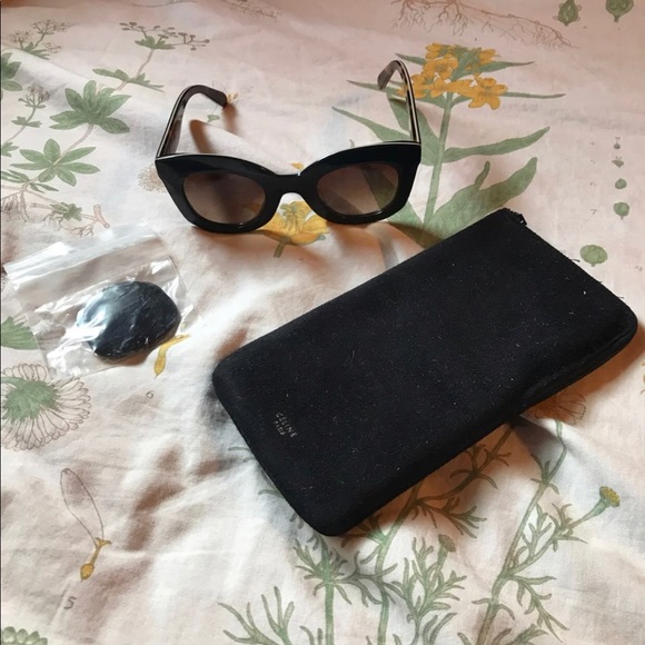 Celine 41093/S Blue and Tortoise Sunglasses - Picture 9 of 9
